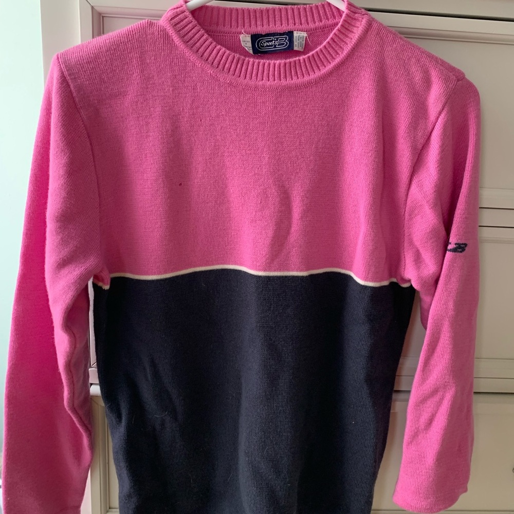Women’s Vintage (1986) CB Sports Wool Sweater🖤